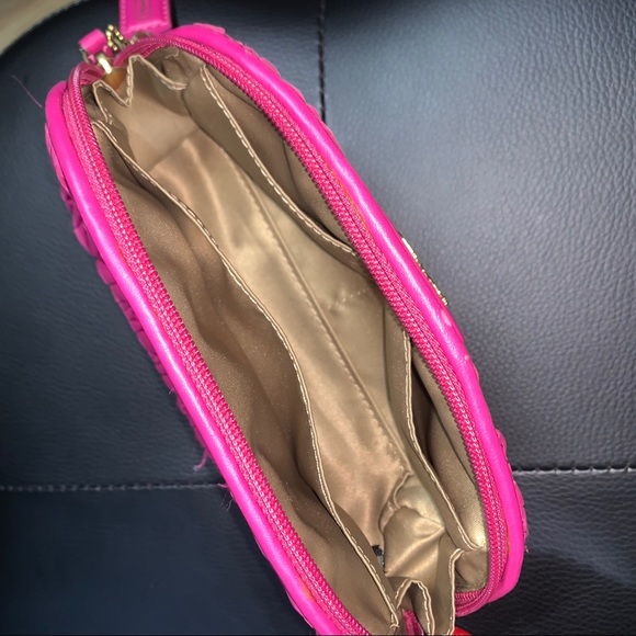 COACH Pink Cosmetic Bag - Picture 6 of 9